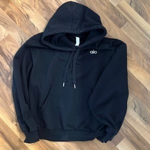 ALO Yoga Black Accolade Hoodie
